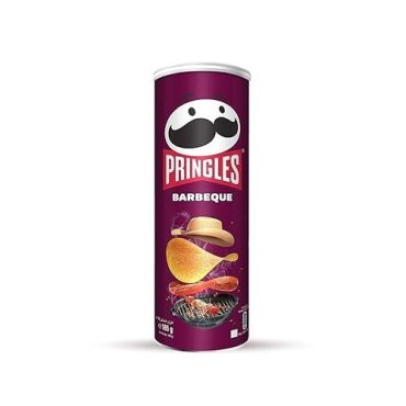Pringles 165Gm-Barbeque, 19 Pieces Per Carton